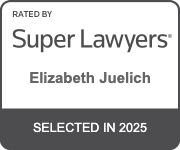 Rated By Super Lawyers | Elizabeth Juelich | Selected In 2025